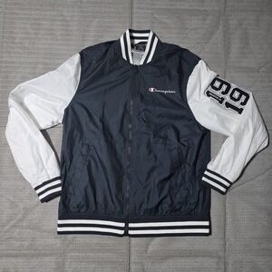 Champion 1999 Rochester N.Y. Windbreaker Zip Jacket Size L
